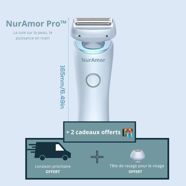 NurAmor Pro™ - Épilateur électrique
